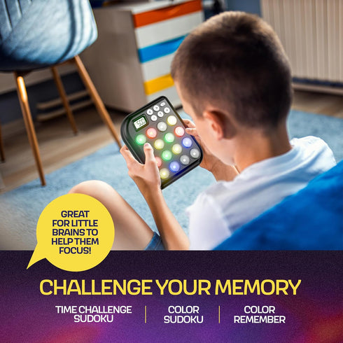 6 6-8 9 10 11+ Croove Brain Teasers & Memory Game, Fun Games for Kids, Easter Basket Stuffers, Cool Stocking Stuffers