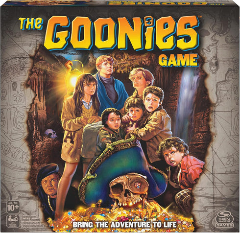 The Goonies Game - Retro Vintage 80’s Family Movie Board Game for Kids Aged 10 and Up