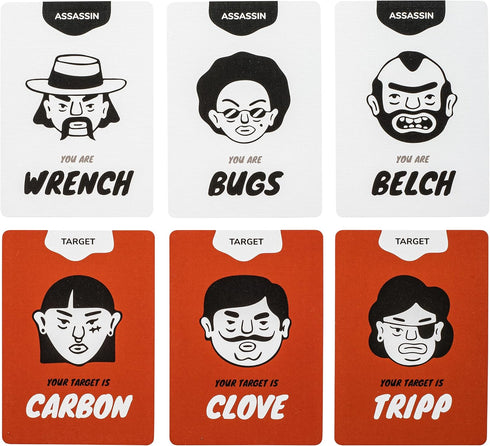 Stellar Factory Card Assassins - A Party Game without Safe Words
