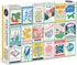 Galison Ever Upward, 1000 Piece Puzzle, Vintage Style Flower Seed Packets, Fun Activity for Adults