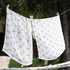 45 45 inches Bacati - Baby Blanket Unisex Swaddle Wrap Soft Breathable Cotton Muslin Swaddle Blankets Neutral Receiving