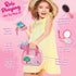 Toddler Play Purse for Kids with Accessories, Pretend Makeup, Keys, Smartphone, Dress Up Toy Purse