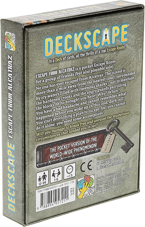 Deckscape: Escape from Alcatraz Card Game