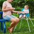 Regalo My Portable High Chair, Foldable High Chair for Babies & Toddlers, Indoor/Outdoor Baby Chair, Travel High Chair