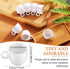 Mini Coffee Cups Tea Cup White Plastic Coffee Cups Dollhouse Miniature Food Kitchen Room Decoration Accessories for Pretend Afternoon Tea Cake Decoration Landscape(30 Pieces)
