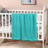 CREVENT 30''X40'' Soft Cozy Warm Baby Blankets - Solid Color for Boys Girls, All Season Use, Newborn Essentials (Wave