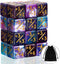 Sumind 24 Pieces MTG Dice Counters - Glitter D6 Dice Cube Loyalty Counter Dice for Card Gaming Accessory