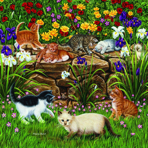 SUNSOUT INC - Wall Flowers - 500 pc Jigsaw Puzzle by Artist Higgins Bond - Finished Size 19" x 19" - MPN# 45851