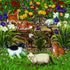 SUNSOUT INC - Wall Flowers - 500 pc Jigsaw Puzzle by Artist Higgins Bond - Finished Size 19" x 19" - MPN# 45851