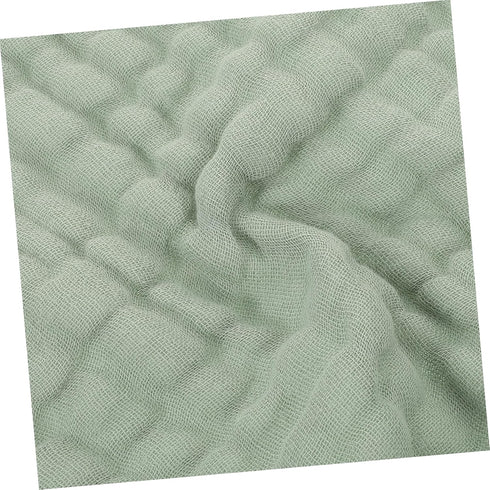 LOORGVEL 6pcs Cotton Burp Cloths Soft Muslin Washcloths for Newborns Absorbent Towels for Drool Sweat and Burping