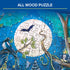 Ravensburger Fantasy Forest 500-Piece Vibrant Wooden Jigsaw Puzzle with Eco-Friendly Materials for Fun