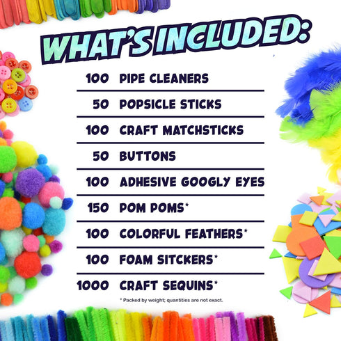 Arts & Crafts Supplies Kits & Materials Set for Kids: Toddler - Carl & Kay