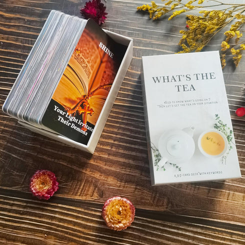 What's The Tea? Relationships Oracle Cards - Life Deck for Beginners, Interpreting Career and Life Relationships