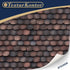 TexturKontor 3 1:12 Sheets Self-Adhesive Roof Tiles and Shingles for Dollhouses Scale (Roof Shingles red)
