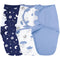 Yoofoss Baby Swaddles for Newborns 100% Cotton, Adjustable Swaddle 0-3 Months 3
