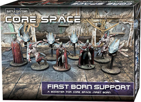 Battle Systems BSGCSE018 Core Space First Born Support - 28mm Miniatures and Modular 3D Terrain Board Game