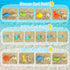Beach Toys, Dinosaur Sand Toys with Dump Truck, Collapsible Beach Bucket, Shovel, Rake, and Sand Castle Molds
