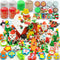 SIMPLIPLAY Christmas Sensory Dough Kit with 6 PCS 18oz Glitter Doughs &