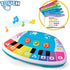 Magic Touch Baby Piano, Toddler Music Toy with Touch Sensor, Switch between Piano and Xylophone for Kids