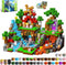Magnetic Blocks, 208PCS Magnetic Building Blocks, Stacking Magnetic for Kids, Sensory Toy