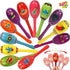 24 JOYIN Pcs Cinco De Mayo Mini Wooden Maracas Musical Party Favors for Birthday Party Favors, Mexican Fiesta