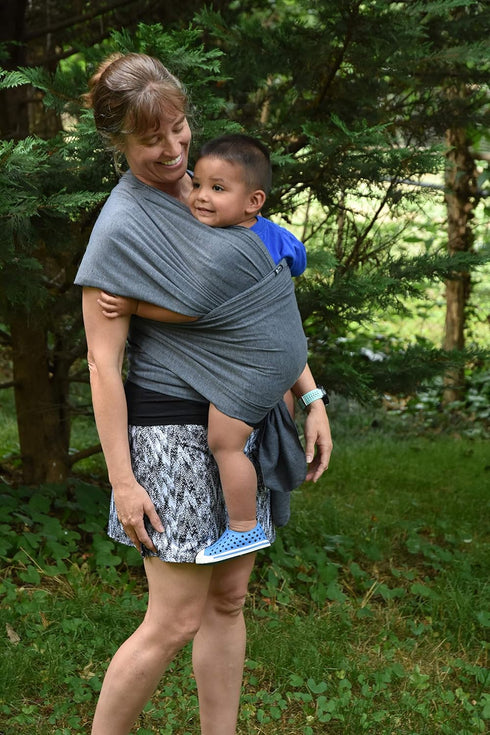 Baby Carrier Wrap Soft, Stretchy, Cotton Baby Wrap, Baby Sling, Nursing Cover Up for use with Newborn-Toddler: Evenly