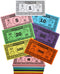 Matty's Money 420 Piece Play Money Set, $41,160 Total, 60 Pieces Each of $1's, $5's, $10's, $20's, $50's, $100's &