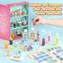 20 8-12, PCS Miniature Drink Marker Kit, Miniature Food Toys, Kitchen Pretend Food DIY Crafts Kits for Kids Ages Girls