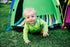 Pacific Play Tents Baby Suite I Deluxe Nursery Tent with Pad, Green/Blue