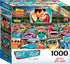 RoseArt - Back to The Past - Drive in Date Night, 1000 Piece Jigsaw Puzzle for Adults
