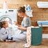 XUANGUO Cotton Rope Laundry Basket Hamper for Clothes Woven Storage Basket for Living Room Bedroom Boho Tall Rope