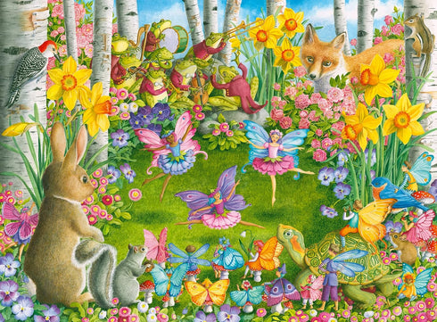 Ravensburger Fairy Ballet Jigsaw Puzzle - 100 XXL Pieces for Kids, Colorful and Glare-free Design, Ideal for Age 6+