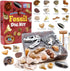 DANCING BEAR Fossil Dig Kit, Excavate 15 Prehistoric Fossils including Real Dinosaur Bones for Kids