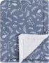 Yoga Sprout Forest Mink Blanket with Sherpa Backing