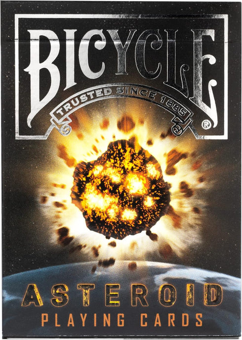 Bicycle Asteroid Playing Cards (Black)