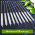 10 inch, 10mm Set 10 Pack Long Straw Cleaner Brush Extend Wide diam Pipe Cleaners, Long Brush for Sippy Cup, Water