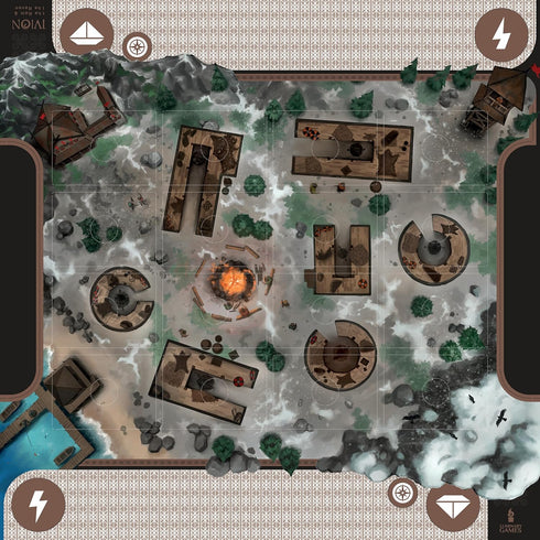 APE Games: Ivion: The Ram & The Raven - Fantasy Fighting Deck-Building Board Game, Ages 13+, 2 Players