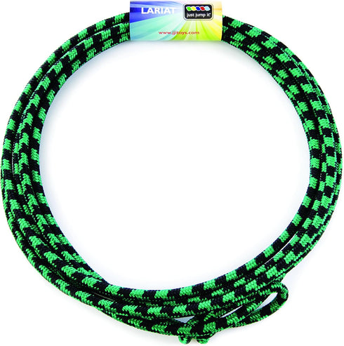 Just Jump It Lil Lariat Junior Lasso Rope - Pre-Tied 20' Kids Cowboy Rope for Outdoor Fun