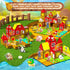 3-5, 4-8 GobiDex Magnetic Tiles with Farm Animals Building Blocks, STEM Sensory Toys for Indoor, Outdoor, and Travel