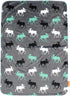 Dear Baby Gear Premium Car Seat Baby Blanket - Soft Swaddle Blanket for Boys and Girls, Moose Design