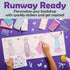 6-8, Creativity for Kids Designed by You Glam Studio: Girls' Fashion Designer Craft Kit for Ages DIY Arts and Crafts