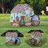 Play Tent for Kids, Indoor Outdoor Gingerbread House Playhouse for Boys and Girls