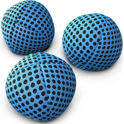 Professional Juggling Balls Set, Soft and Durable for Beginners & Pros, 3 Pack with Carry Bag