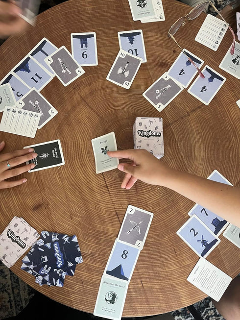 Kingdoms Card Game - Family Strategy Game for 2-8 Players, Ages 8+ | Master Tactics and Outwit Opponents