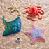 3 3D 3D 3D 3D JOYIN Pcs Printed Fidget Toys, Articulated Printed Octopus, Ray & Starfish, Flexible Printed Sea