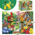 VoYouTwo 300 8-10 10-12,Flowers Nights,20.5x15 Piece Puzzles for Adults, Garden Birds Birdhouse Village Puzzle