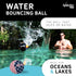 Waboba Water Bouncing Pro Ball, Stars & Stripes, White/Red/Blue