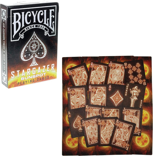 Bicycle Stargazer Collection - 6-Deck Collector's Bundle with New Moon, Observatory, Nebula, Sunspot, Falling Star