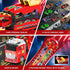 BuddyBight 3in1 45-Inch 4-8 w/12 2-4 3+ Carrier Truck with Foldable Race Track, Toy Trucks for Kids Ages Metal Diecast