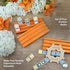 Set 4 Queensell Domino Holders for Mexican Train - Domino Trays of - Mexican Train Accessories - Domino Racks from
